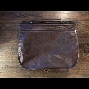 VINTAGE Samsonite Garment Bag 💼 faux leather